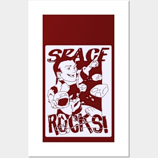 Space Rocks! Posters and Art